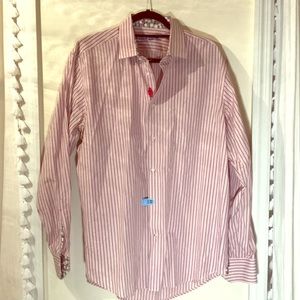 Robert Graham long sleeve button up dice detail